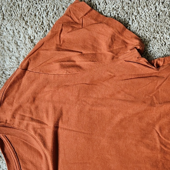 A New Day Orange Relaxed Short Sleeve Tee, Size XL - Picture 3 of 5